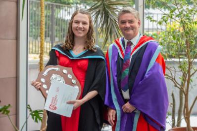 Samantha Collister- Tim Bramley Award (Highest Scoring Biochemist),  Immunology Award (Top Student in Immunology), RSB Top Student and RSB Top Project Award